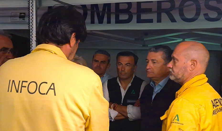 El consejero Antonio Sanz en el PMA.
